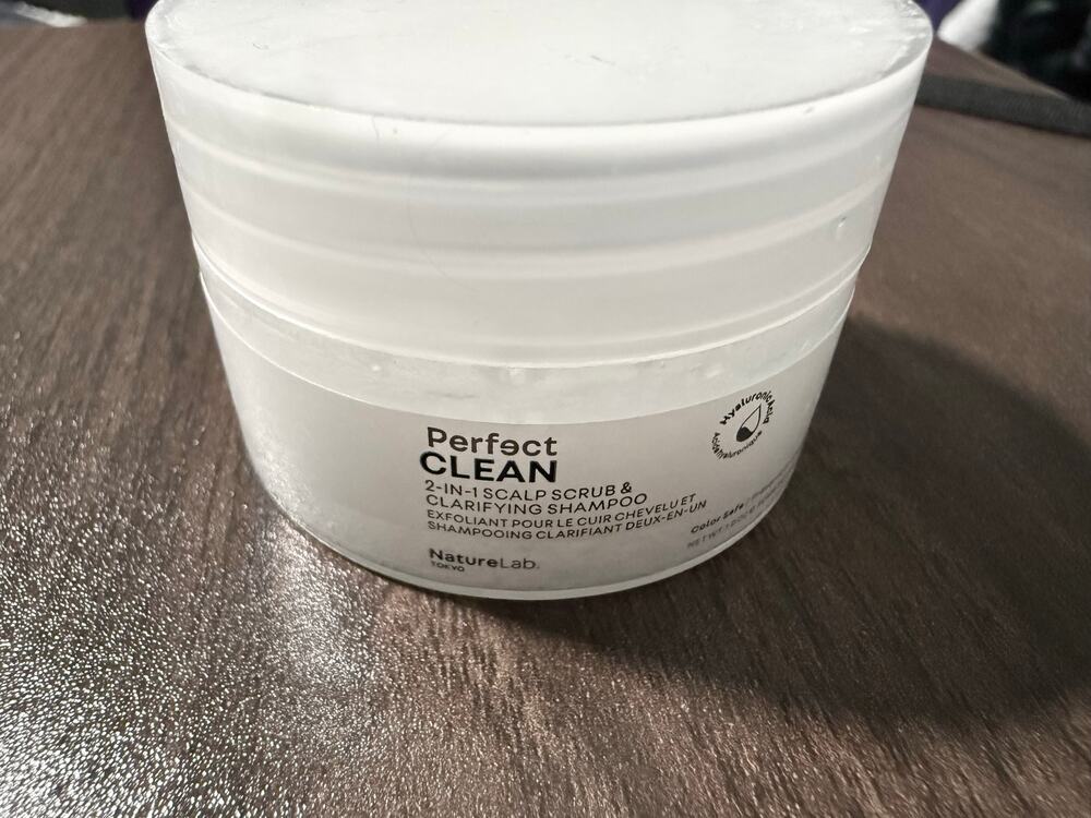 Nature Lab Perfect Clean 2 in 1 Scalp Scrub & Clarifying Shampoo 1 oz
